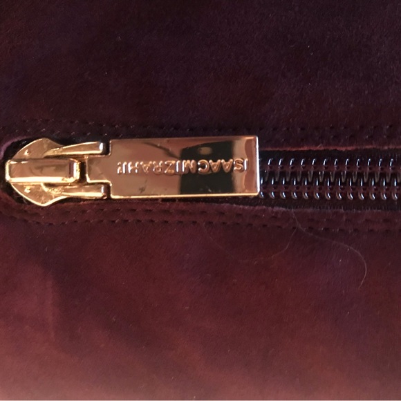 Gorgeous Isaac Mizrahi Wine /Burgundy knee high Boots NIB 8.5 - Picture 14 of 16